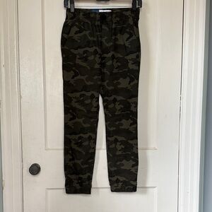 Old Navy Green Camouflage Joggers